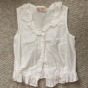 White Scully top